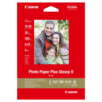 Canon PP-201 Plus II papier photo brillant 265 g/m² 13 x 18 cm (20 feuilles) 2311B018 064580