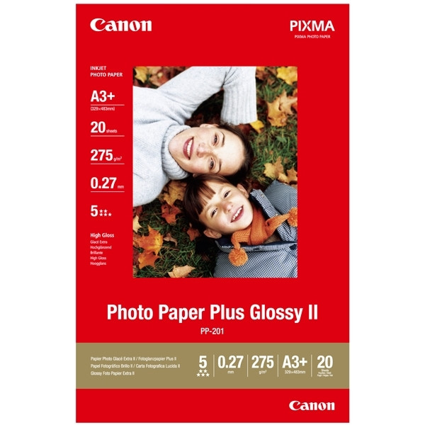 Canon PP-201 Plus II papier photo brillant 275 g/m² A3+ (20 feuilles) 2311B021 150340 - 1