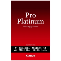 Canon PT-101 Pro Platinum papier photo 300 g/m² A3+ (10 feuilles) 2768B018 064596