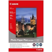 Canon SG-201 Plus papier photo semi-brillant 260 g/m² 10 x 15 cm (50 feuilles) 1686B015 154006