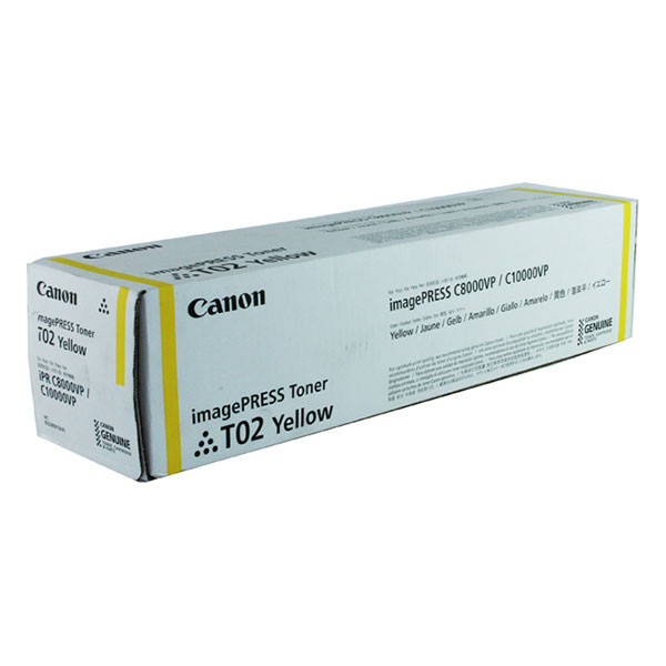 Canon T02 toner (d'origine) - jaune 8532B001 070006 - 1