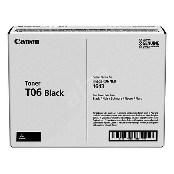 Canon T06 toner (d'origine) - noir 3526C002 017536 - 1