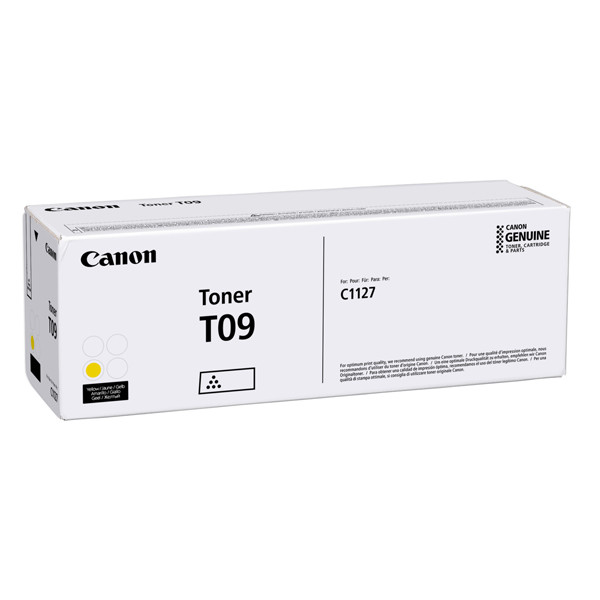 Canon T09 toner (d'origine) - jaune 3017C006 017582 - 1