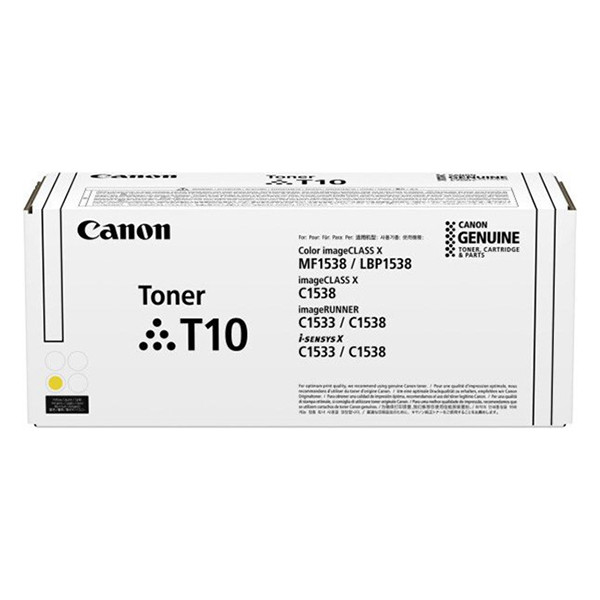 Canon T10 toner (d'origine) - jaune 4563C001 010466 - 1