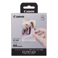 Canon XC-60L cartouche d'encre + autocollants format carte de crédit (d'origine) 154085