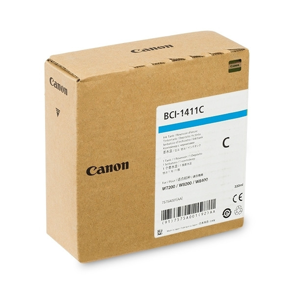 Canon cyan BCI-1411C cartouche d'encre cyan (d'origine) 7575A001 017152 - 1