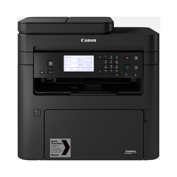 Canon i-SENSYS MF269dw imprimante laser multifonction A4 noir et blanc avec WiFi (4 en 1) 2925C025 2925C046 819043 - 1
