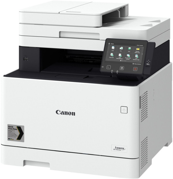 Canon i-SENSYS MF744Cdw imprimante laser couleur multifonction A4 avec wifi (4 en 1) 3101C027 819065 - 3