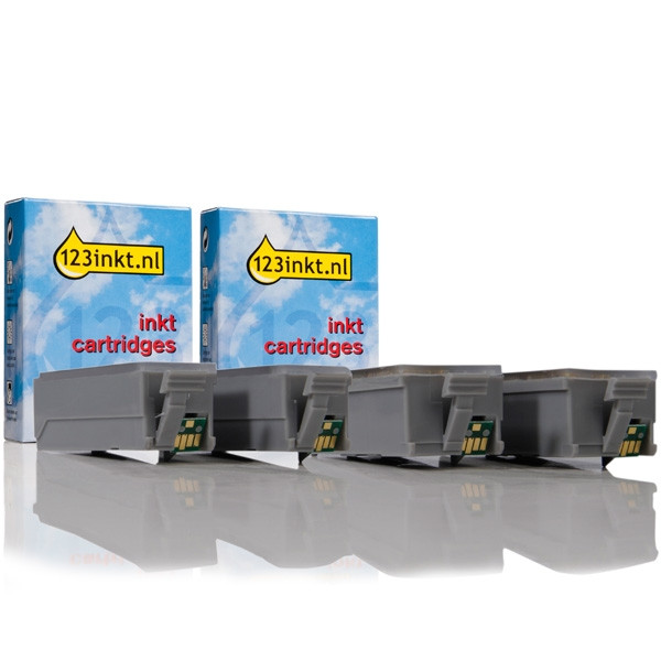 Canon offre : 2 x PGI-35 + 2 x CLI-36 avec puce (2 en noir + 2 couleurs) (marque 123encre) 1509B001C 1511B001C 127122 - 1