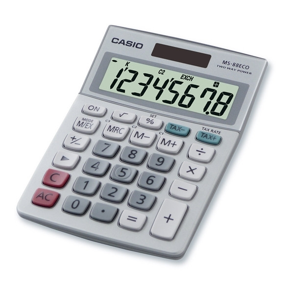 Casio MS-88ECO calculatrice de bureau MS-88ECO 056027 - 1