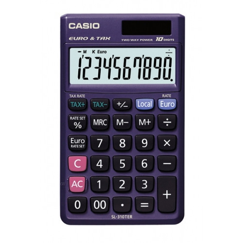 Casio SL-310TER calculatrice de poche SL310TER 056007 - 1