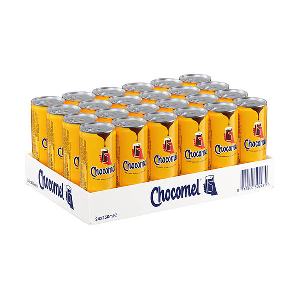 Chocomel lait chocolaté canettes 25cl (24 pièces) 423854 - 1