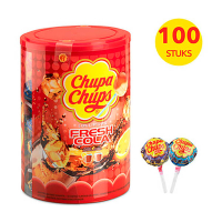 Chupa Chups Fresh Cola sucettes grand emballage (100 pièces) 423431