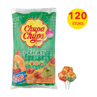 Chupa Chups Fruit sachet de sucettes (120 pièces) 423434