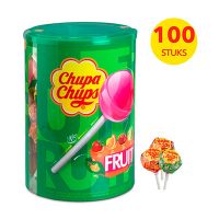 Chupa Chups Fruit sucettes grand emballage (100 pièces) 423432