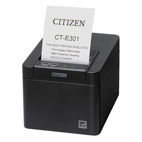 Citizen CT-E301 imprimante de reçus Citizen CT-E301 avec Ethernet - noir CTE301X3EBX 837210 - 1