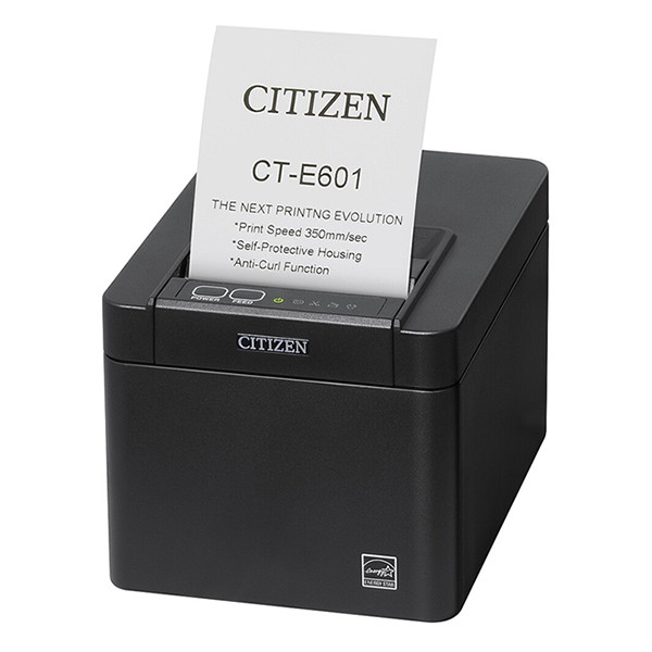 Citizen CT-E601 imprimante tickets de caisse avec Bluetooth - noir CTE601XTEBX 837209 - 1