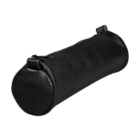 Clairefontaine Age petite trousse ronde en cuir - noir 77019C 250458