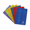 Clairefontaine Metric carnet de notes 110 x 170 mm ligné 48 feuilles 10 pièces - assorti 250446 - 1