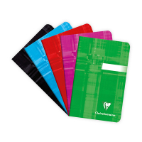Clairefontaine Metric carnet de notes 90 x 140 mm quadrillé 48 feuilles 10 pièces (5 mm) - assorti 63592C 250448