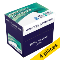 Clairefontaine Offre : 4x Clairefontaine Evercopy Premium 1 boîte de 2500 feuilles A4 - 80 g/m²  399561