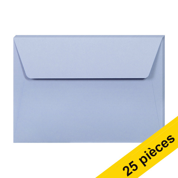 Offre : 5x Clairefontaine enveloppes de couleur C6 120 g/m² (5 pièces) - lavande 424777 - 1