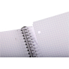 Clairefontaine cahier à spirale A4+ quadrillé 90 g/m² 80 feuilles (5pièces) - assorti 8252C 250441 - 2