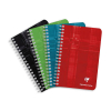 Clairefontaine cahier à spirale A6 110 x 170 mm 90 g/m² 90 feuilles quadrillées 5 mm (5 pièces) - assorti 404566 - 1