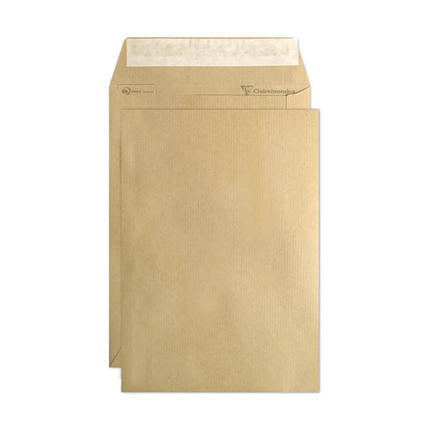 Clairefontaine enveloppe kraft 162 x 229 mm - C5 autocollante (15 pièces) 404640 - 2
