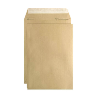 Clairefontaine enveloppe kraft 162 x 229 mm - C5 autocollante (500 pièces) 404641