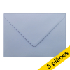 Clairefontaine enveloppes de couleur C5 120 g/m² (5 pièces) - lavande