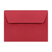 Clairefontaine enveloppes de couleur C6 120 g/m² (5 pièces) - rouge intense 26586C 250335
