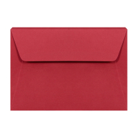 Clairefontaine enveloppes de couleur C6 120 g/m² (5 pièces) - rouge intense 26586C 250335