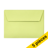 Clairefontaine enveloppes de couleur C6 120 g/m² (5 pièces) - vert feuille