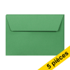 Clairefontaine enveloppes de couleur C6 120 g/m² (5 pièces) - vert forêt