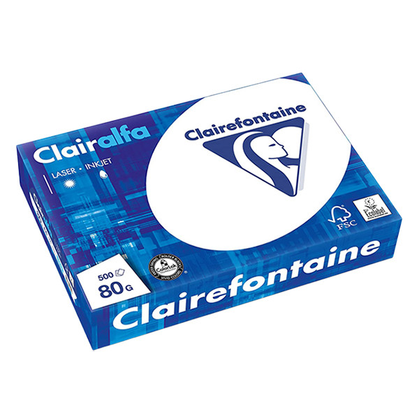 Clairefontaine papier 1 paquet de 500 feuilles A4 - 80 g/m² 1979C 250397 - 1