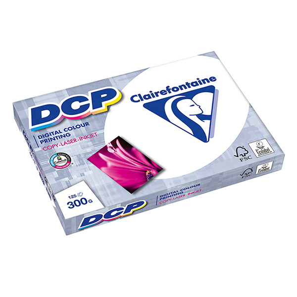 Clairefontaine papier DCP 1 ramette de 125 feuilles A3 - 300 g/m² 3802C 250396 - 1