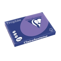 Clairefontaine papier couleur 120 g/m² A3 (250 feuilles) - violine 1320C 250138