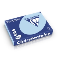 Clairefontaine papier couleur 120 g/m² A4 (250 feuilles) - bleu vif 1213C 250205