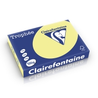 Clairefontaine papier couleur 120 g/m² A4 (250 feuilles) - jonquille 1207C 250200