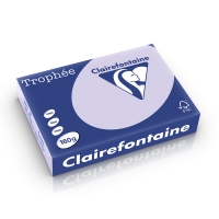 Clairefontaine papier couleur 160 g/m² A4 (250 feuilles) - lilas 1043C 250244