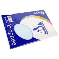 Clairefontaine papier couleur 160 g/m² A4 (50 feuilles) - bleu 4151C 250018