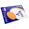 Clairefontaine papier couleur 160 g/m² A4 (50 feuilles) - clémentine
