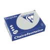 Clairefontaine papier couleur 210 g/m² A4 (250 feuilles) - gris acier