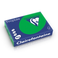 Clairefontaine papier couleur 80 g/m² A4 (500 feuilles) - vert billard 1991C 250033