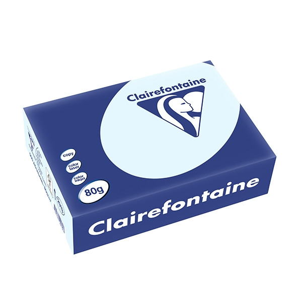 Clairefontaine papier couleur 80 g/m² A5 (500 feuilles) - bleu 2913C 250035 - 1