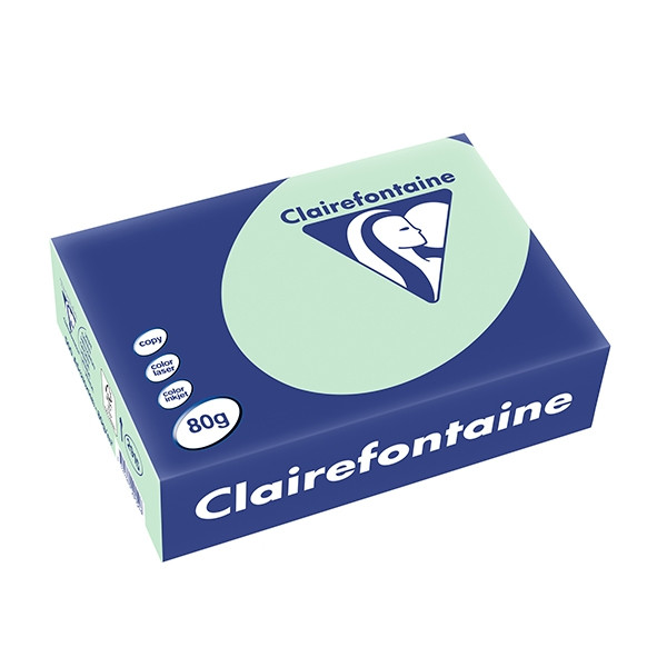 Clairefontaine papier couleur 80 g/m² A5 (500 feuilles) - vert 2915C 250037 - 1