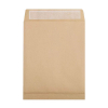 Clairefontaine pochette kraft 260 x 330 x 30 mm - E4 autocollante (5 pièces) 404645 - 2