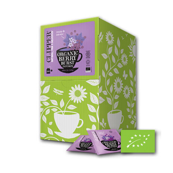 Clipper Bio Infusion Berry Burst thé (250 pièces) JD0060G 423988 - 1