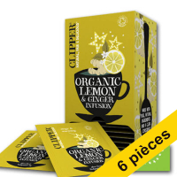 Clipper Bio Infusion Lemon & Ginger thé (6 x 25 pièces) 423968